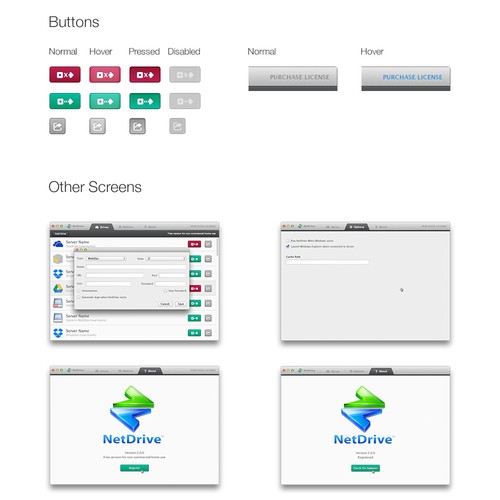 Desktop App Design Wanted for NetDrive