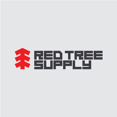 Logo concept for Red Tree Supply