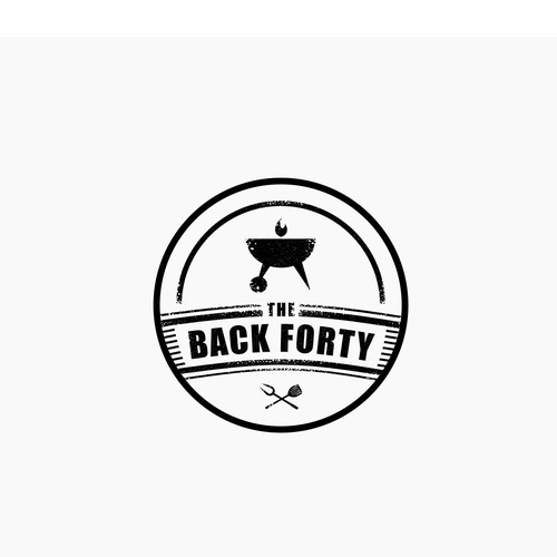 The Back Forty logo concept