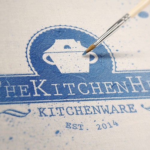 Create a logo for The Kitchen Hut, a kitchenware retail store