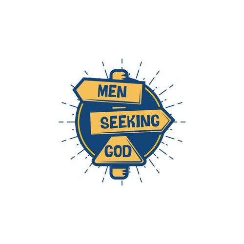 Logo "Men Seeking God"