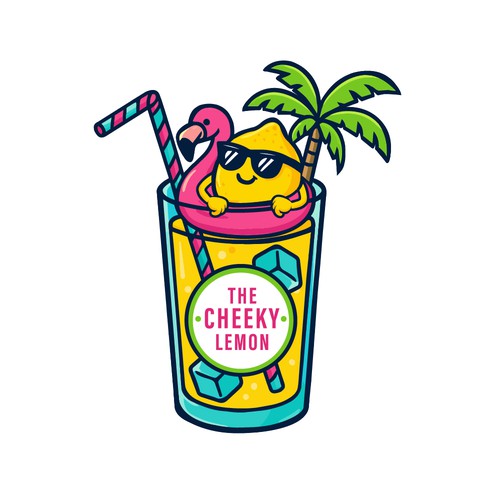THE CHEEKY LEMON || LOGO DESIGN