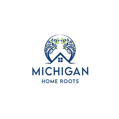 Logo Design for Michigan Home Roots