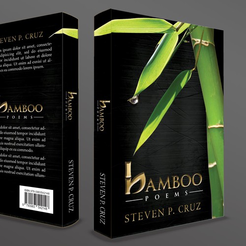 Bamboo Poems Book Cover Design