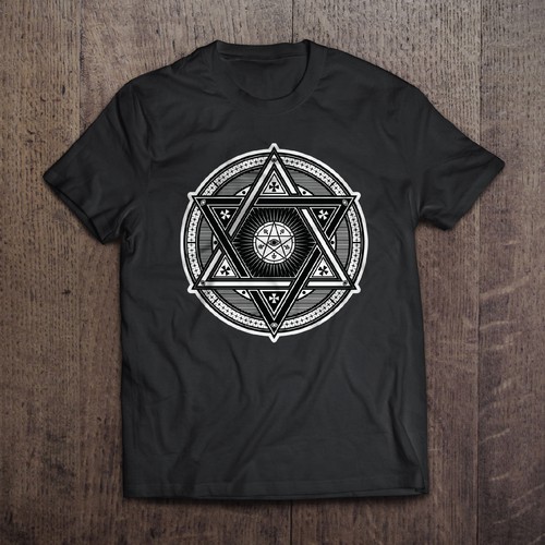 Design for an occult style t shirt