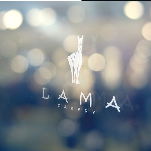 Erstelle ein zeitloses Hipsterlogo für LAMA CAKERY