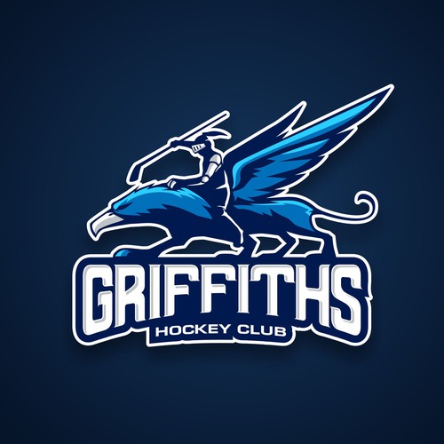 Griffin with Knight Logo