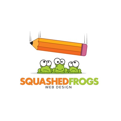 Squashed Frogs Web Design needs a new logo