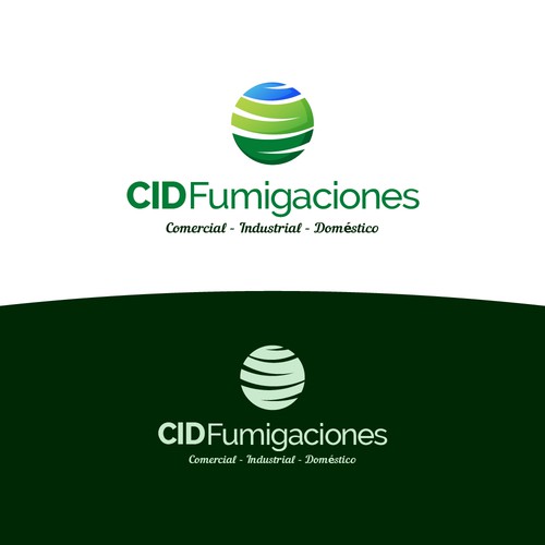 CID Fumigaciones Logo Design