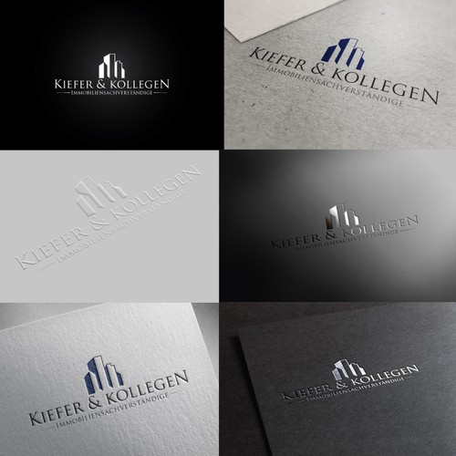 Logos für 2 Immobilienunternehmen