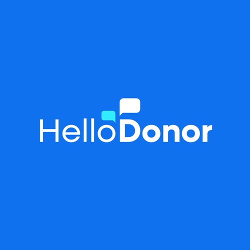 Hello Donor Logo Design