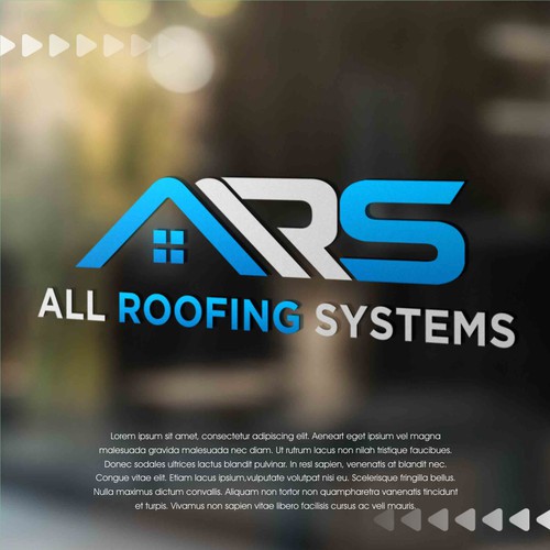 create logo for All Roofing Sys