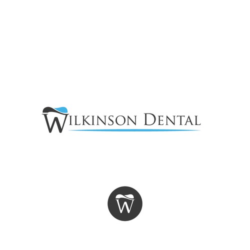 Bold logo for dentist office