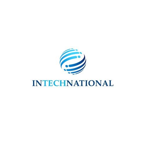 Powerful and bold desgin for tech Int´l business consulting firm!