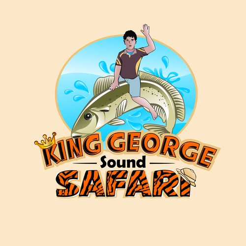 King George Sound Safari Logo Design