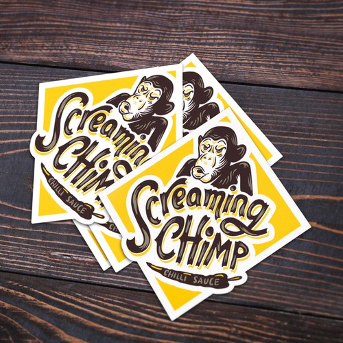 SCREAMING CHIMP CHILLI SAUCE