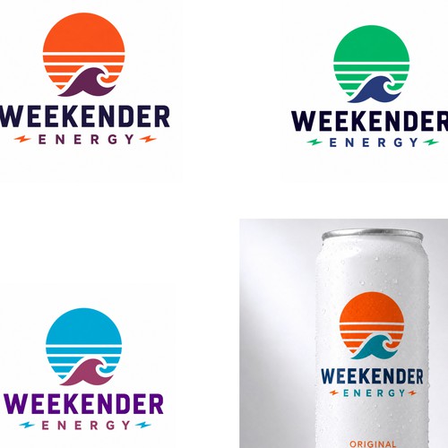 Weekender Energy — Logo & Brand Identity