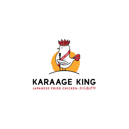 Karaage King  Japanese Fried Chicken-からあげや  Food & Drink company logo