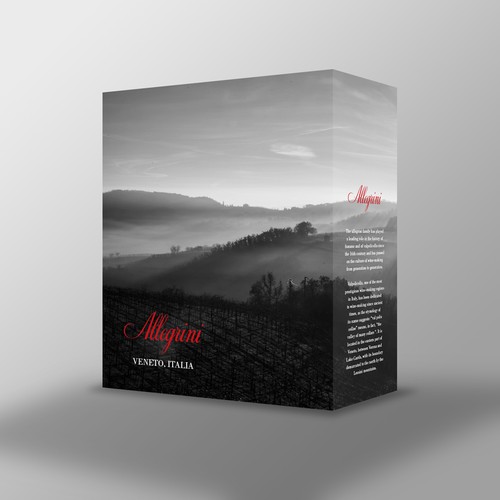 Allegrini Wine Packaging