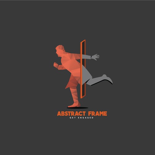 Abstract Frame logo design