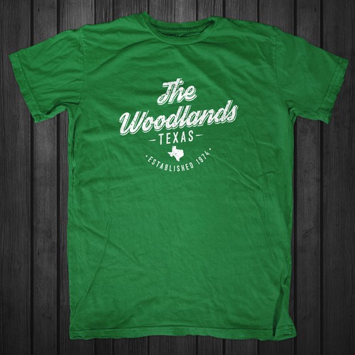 The Woodlands tshirt