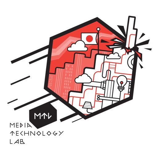 Media Technology Lab t-shirt design