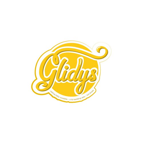 logo with the name "Glidys" with example provided.