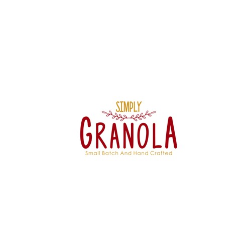 Create an eye catching logo for Simply Granola