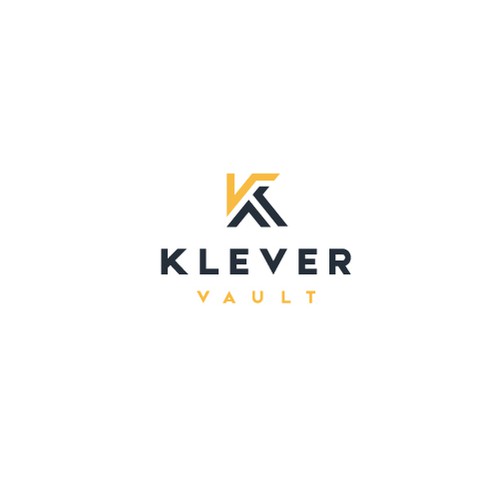 Klever Vault logo design