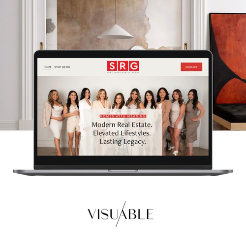 Squarespace Website for a Real Estate Firm