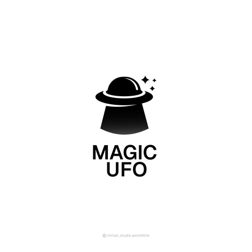 MAGIC HAT + UFO LOGO DESIGN