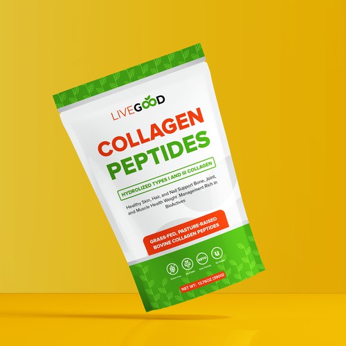 Label/bag Design for Nutritional Supplement