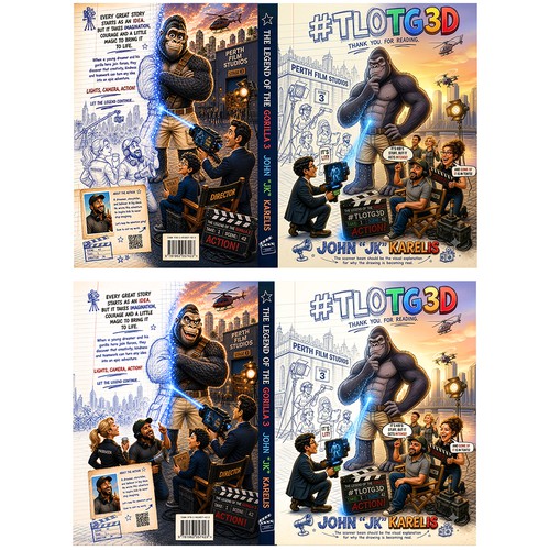 Cinematic Children's Book Cover – #TLOTG3D