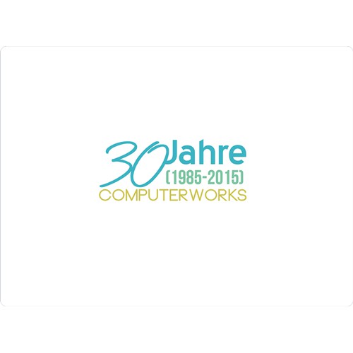 Jubiläums-Logo "30 Jahre ComputerWorks"