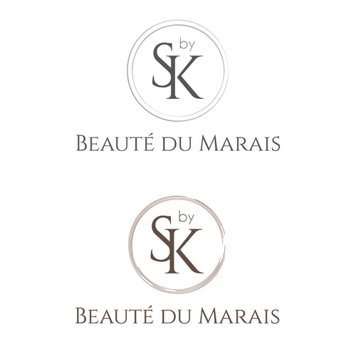 Concept de logo pour un institut de beauté luxe