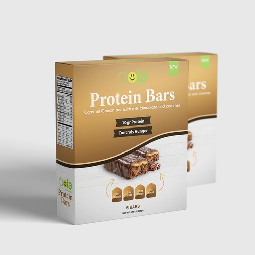 Box design for Protein Bars