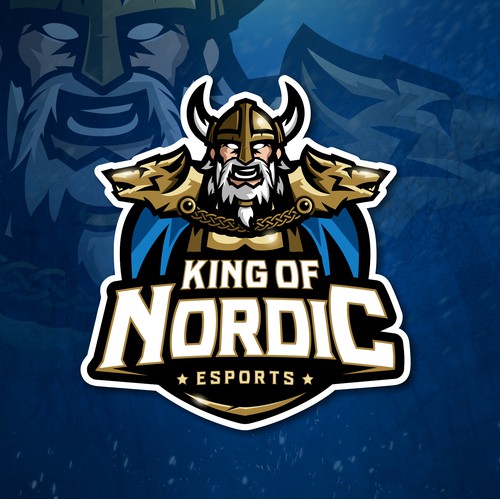 King of Nordic - Viking theme (logo)