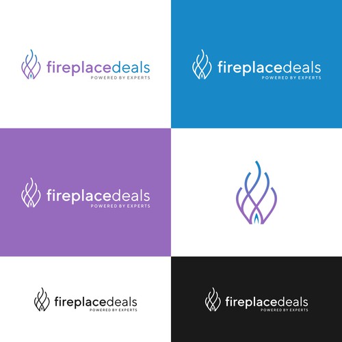 Logo design for fire place deals