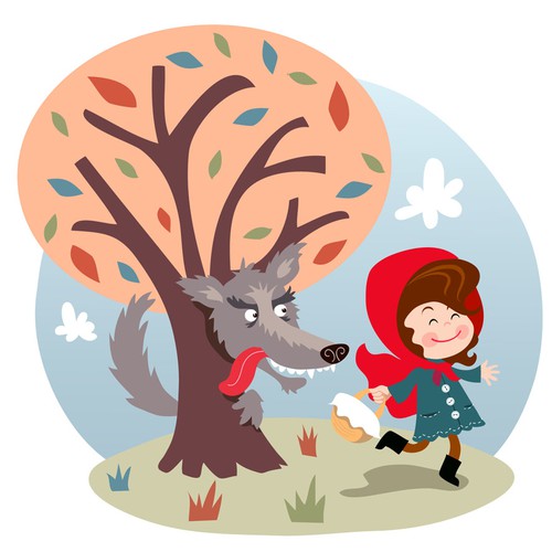 Fairy Tales Illustrations for children's clothing
