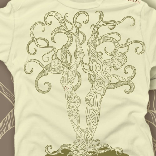 T-shirt design for Butterfly Effect Permaculture