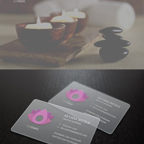 Design a logo for a spa and wellness getaway platform