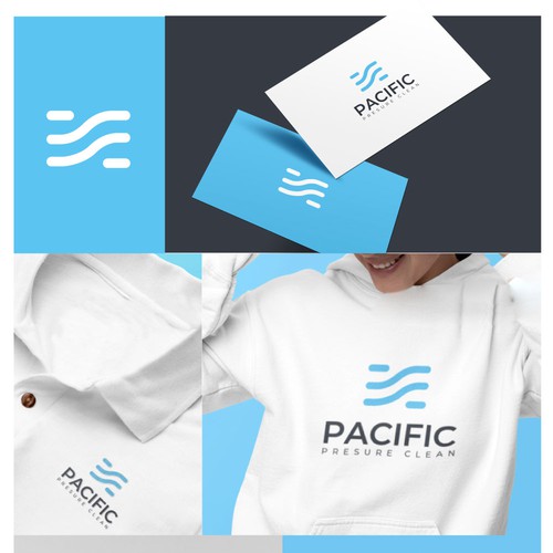 PACIFIC PRESURE CLEAN LOGO CONCEPT