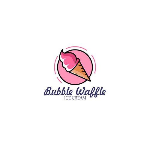 Bubble Waffle Ice Cream