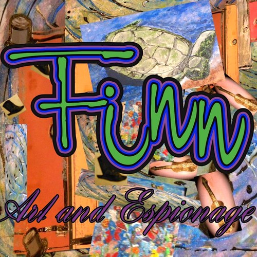 Create an album cover for Finn's new album - "Art&Espionage" (Preview @ www.artandespionage.com)