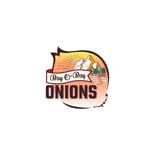 Logo for Boy O' Boy Onions.