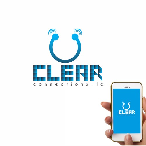 Create a eye catching logo for a new business Clear Connections LLC