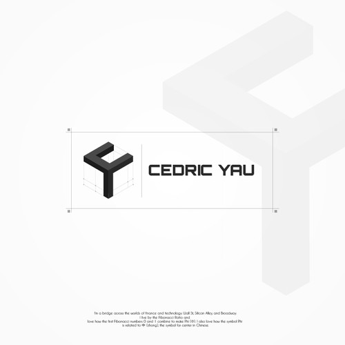 Clean logo for Cedric Yau