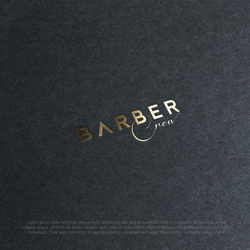 Barber crew logo design