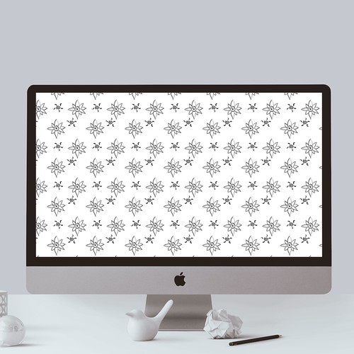 Edelweiss background design