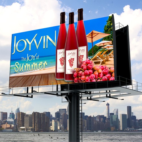 Bold Billboard Of Joyvin Wine